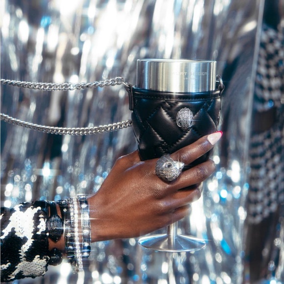 Authentic KURT GEIGER LONDON Leather wine sleeve crossbody w portable - Picture 13 of 15